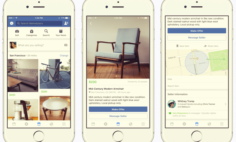 A Marketplace Like Facebook To Do Business