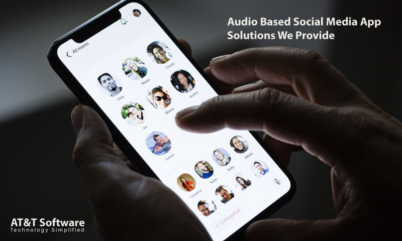 Audio Based Social Media App Solutions We Provide:
