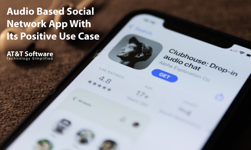 Audio Based Social Network App With Its Positive Use Case