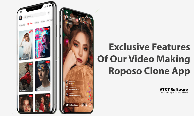 Exclusive Features Of Our Video Making Roposo Clone App