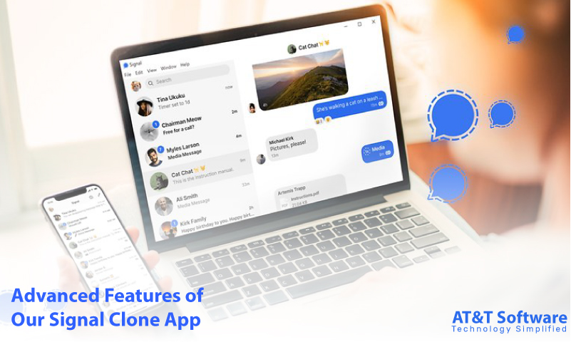 Advanced Features of Our Signal Clone App