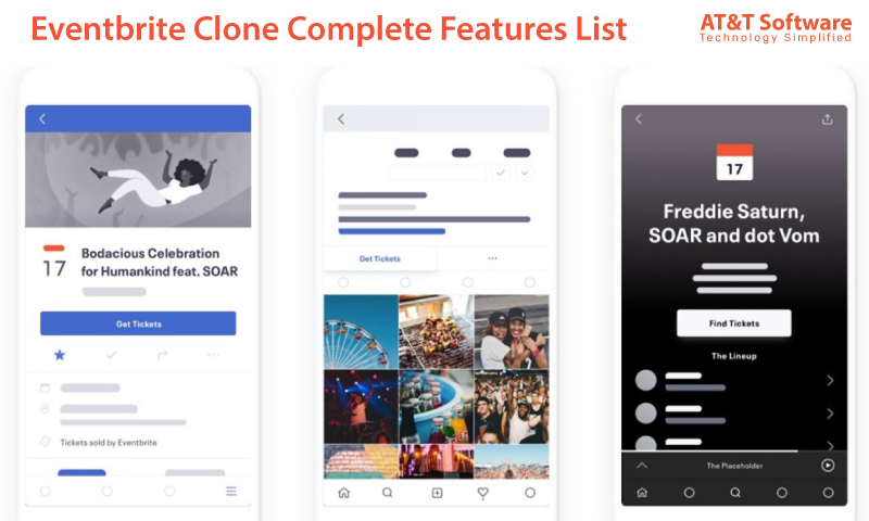 Eventbrite Clone Complete Features List