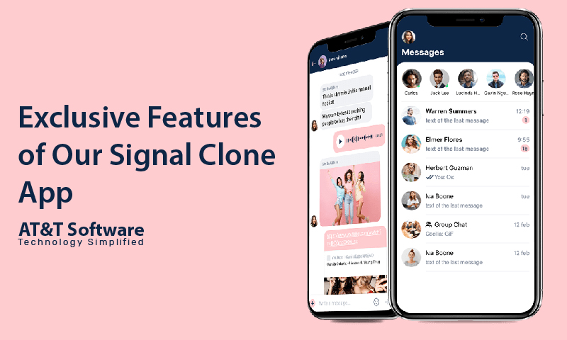 Exclusive Features of Our Signal Clone App