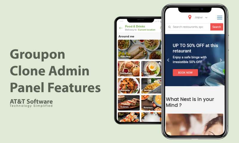 Groupon Clone Admin Panel Features