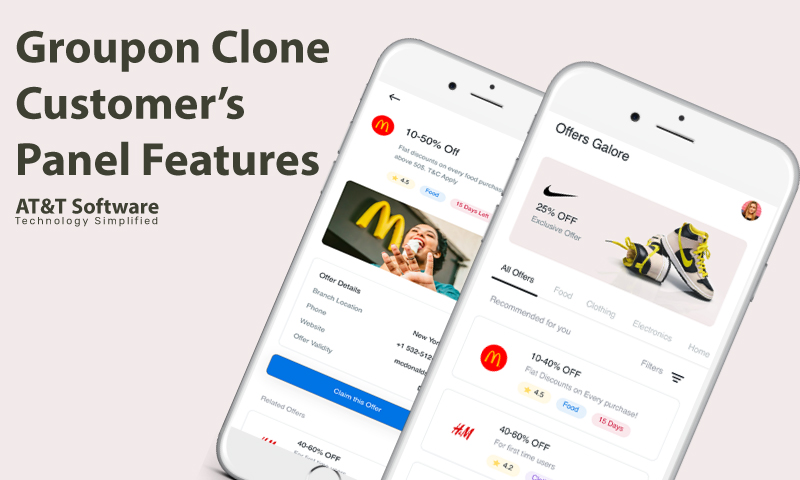 Groupon Clone Customer’s Panel Features