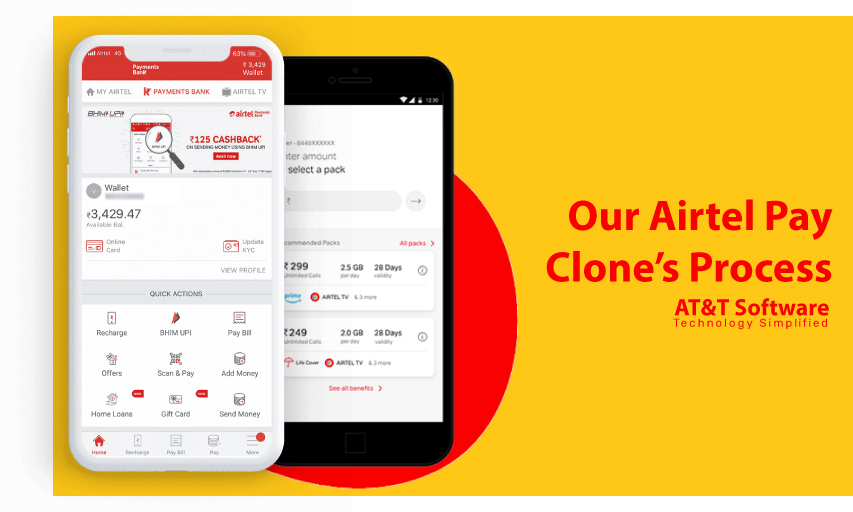 Our Airtel Pay Clone’s Process