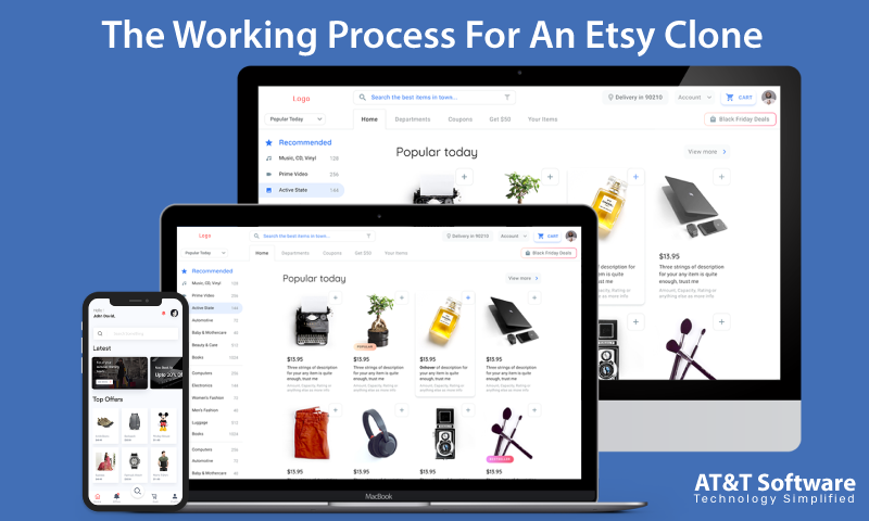 The Working Process For An Etsy Clone