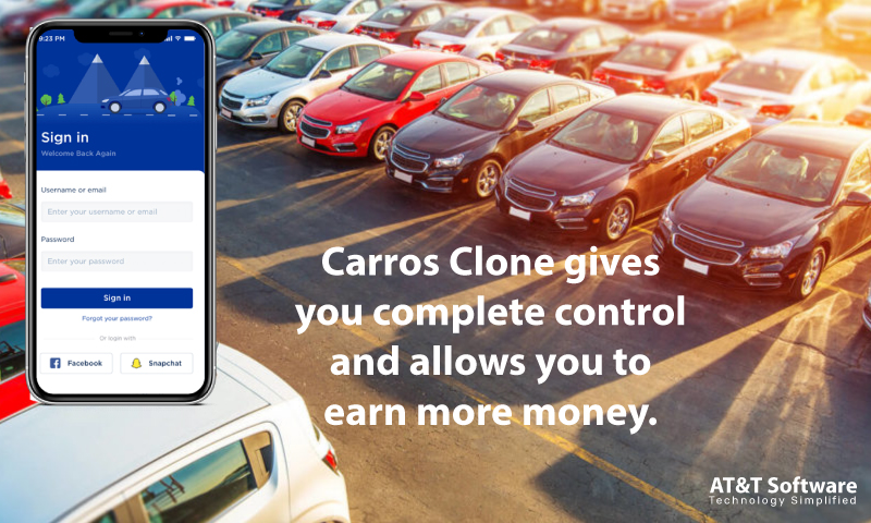 Carros Clone gives you complete control and allows you to earn more money