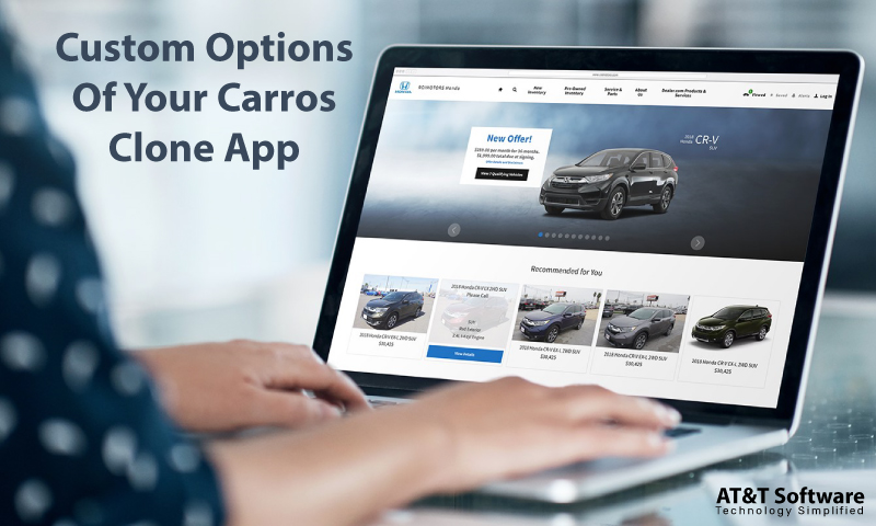 Custom Options Of Your Carros Clone App