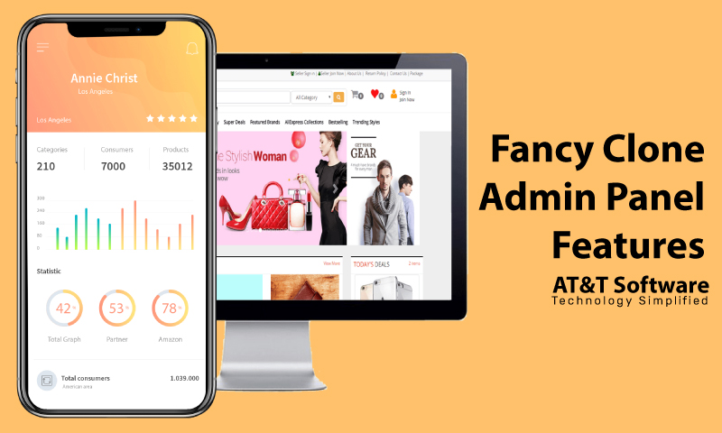 Fancy Clone Admin Panel Features