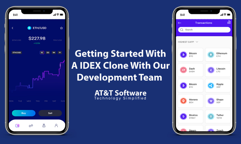 Getting Started With A IDEX Clone With Our Development Team 