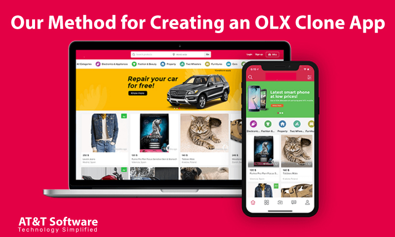 Our Method for Creating an OLX Clone App