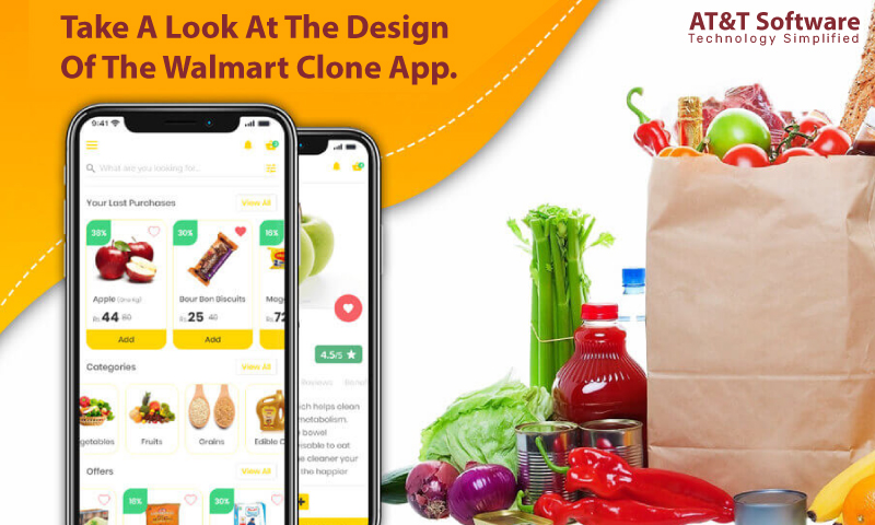 Take A Look At The Design Of The Walmart Clone App