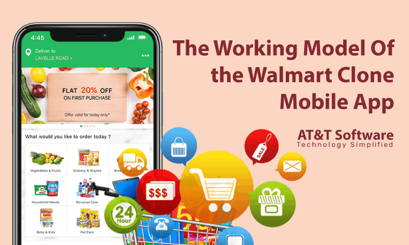 What Is The Working Model Of the Walmart Clone Mobile App