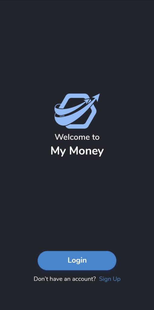 My money app screenshot